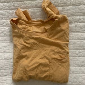 Everlane long sleeve box cut shirt